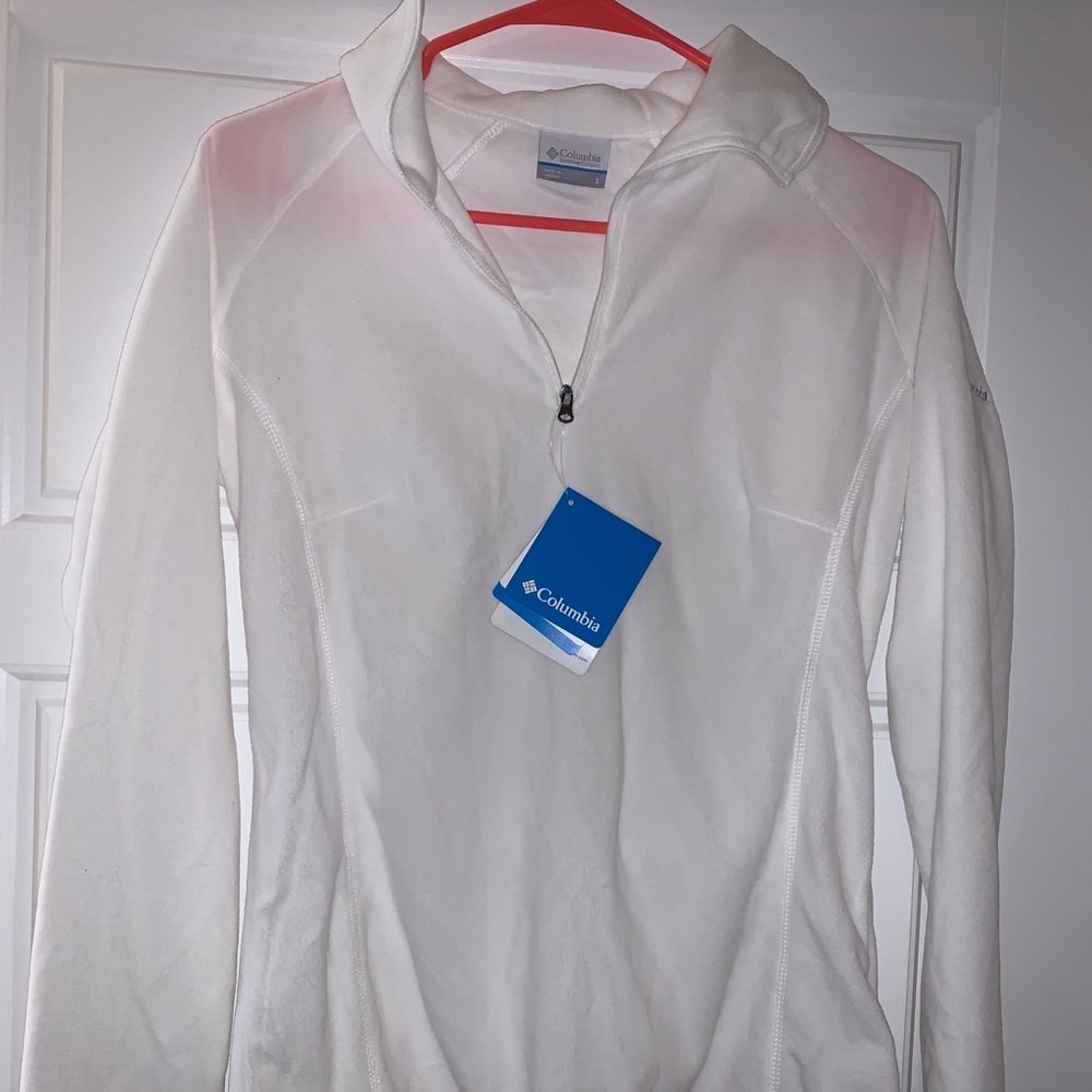 Glacier White Columbia Fleece